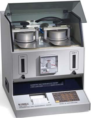 The OPT-5000 is the right choice for testing both low and high permeability foils.
