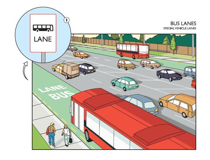 Public transport by bus page 4 Strategic interventions for bus-based public transport contd Bus priority lanes Bus priority lanes operate where either an additional traffic lane is provided and