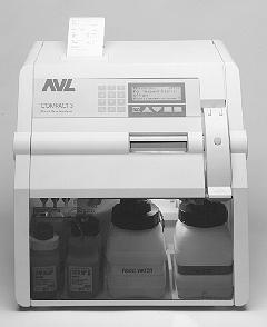1 Introduction 1 Introduction Analyzer Description Fig. 1-1: AVL COMPACT 3 The AVL COMPACT 3 is an automatic microprocessor controlled ph / Blood Gas Analyzer with an integral thermal printer.