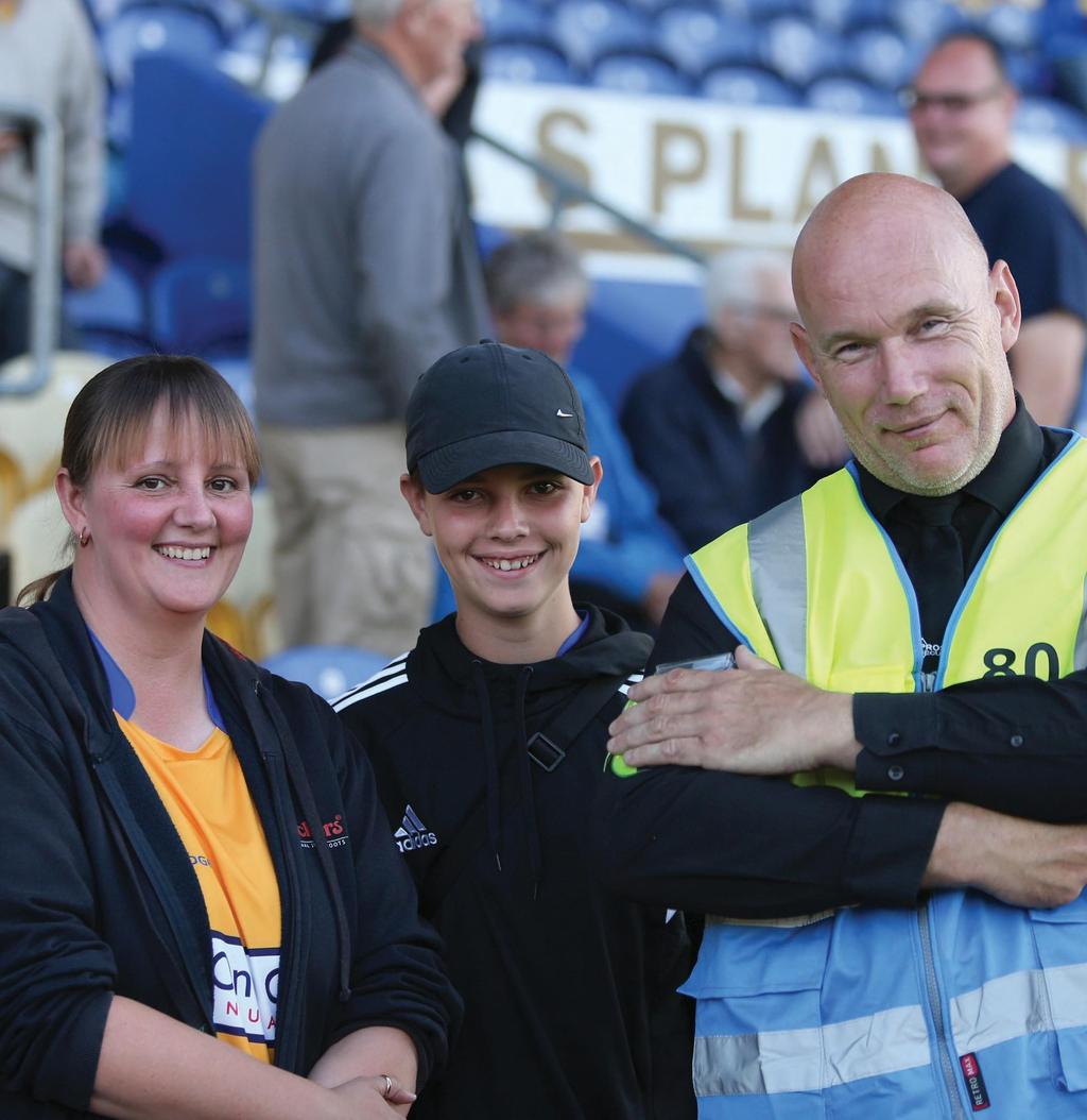 CONDUCT Supporters Conduct The club wants every supporter to be part of the passion at One Call Stadium in a safe, secure and enjoyable environment.