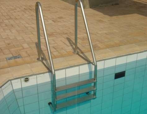 5. Swimming Pool Ladders POOL LADDERS All Stainless Steel Construction Available with