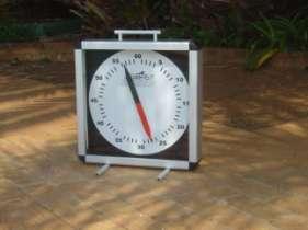 6. Swimming Pace Clocks (Portable) (Wall Mounted) PACE CLOCKS Portable Clock (400 x 400mm)