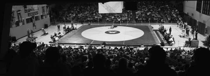 In its inaugural season, the Pavilion was host to Minnesota wrestling history as the Golden Gophers claimed their first-ever No.
