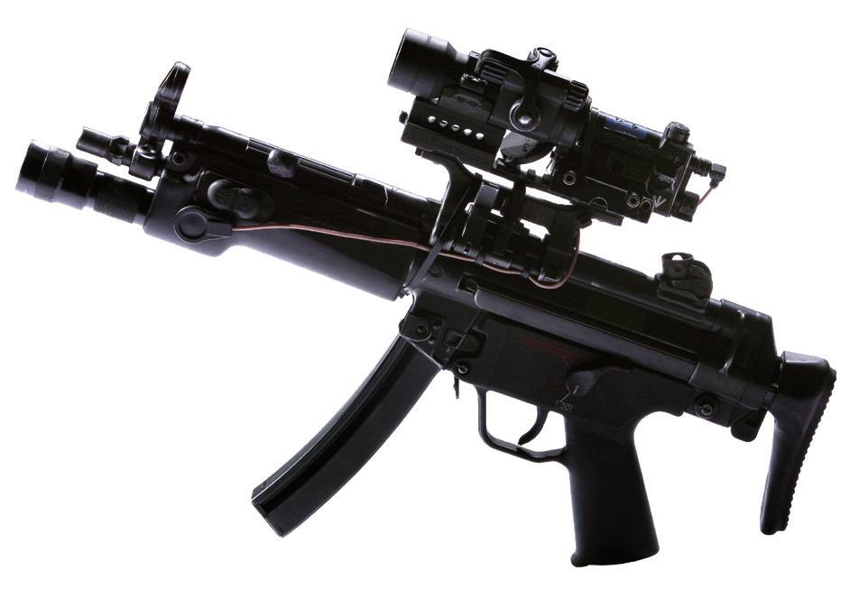 Specialist Weapons MP5 Calibre Barrel length Muzzle velocity 9mm 2.