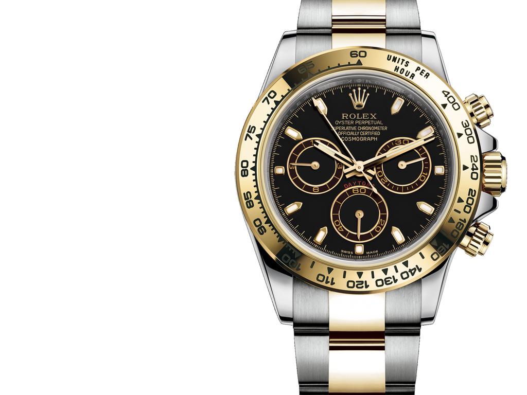 Oyster, 40 mm, Oystersteel and yellow gold COSMOGRAPH DAYTONA The Cosmograph Daytona, introduced in 1963, was