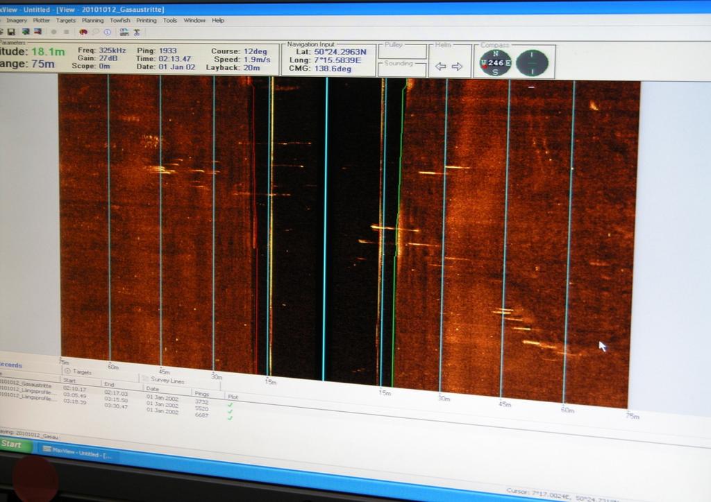 1. Level: Example side scan sonar (e.g.