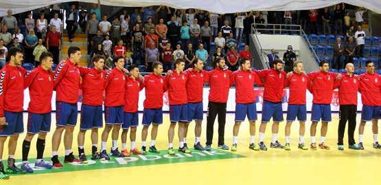 SERBIA Achievements EHF EURO 2012 Media contact Zika Bogdanovic press@rss.org.rs +381 11 328 31 91 www.rss.org.rs EHF European Championship (qualification) record YEAR STAGE MP W D L GOALS DIFF. PTS.