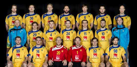 SWEDEN Achievements EHF EURO 1994, 1998, 2000, 2002 OLYMPIC GAMES 1992, 1996, 2000, 2012 World Championships 1954, 1958, 1990, 1999 1964, 1997, 2001 1938, 1961, 1993, 1995 Media contact Daniel Vandor