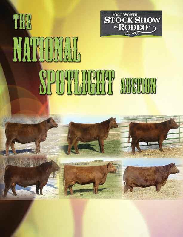 February 1, 2014 Sale Time: 12 p.m. High Noon Held in conjunction with the National Red Angus Show!