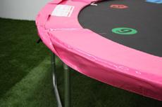 Continue around the trampoline in the one direction. This will ensure that the pads sit evenly on your trampoline.