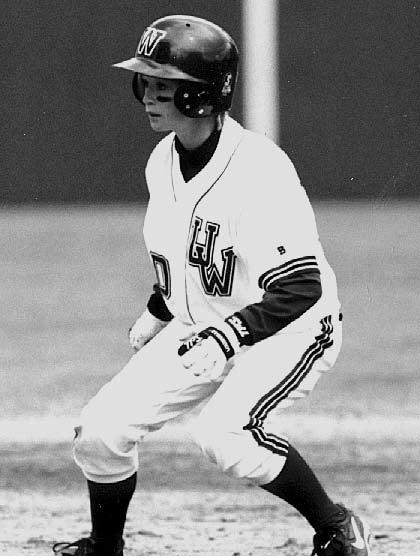 Leutzinger, a three-time Pac-10 selection, led the Huskies in five offensive categories in 1998, including at bats (212), hits (68) and stolen bases (35).