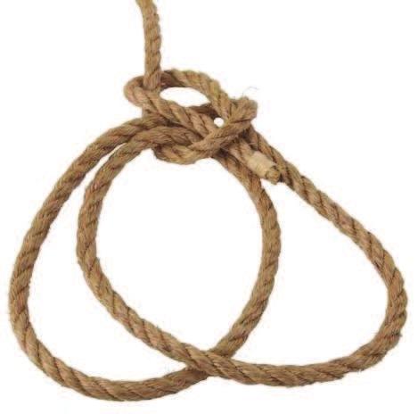 Double Bowline Knot The Double Bowline makes a good sling for lifting and lowering people or objects.