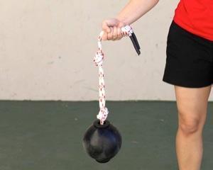 Power Rope Ball Instructions 4 How To Hold The Power Rope Ball There are several hand holds that give you variety and allow you to fine tune your training.
