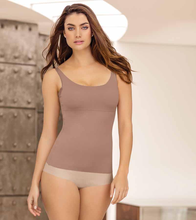 Round Neck Cami (supports bust without