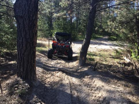 Proposed Action To meet the purpose and need, the Forest Service proposes the following. 1) Issue a special designation to allow vehicles 64 inches or less on the existing motorized trails.