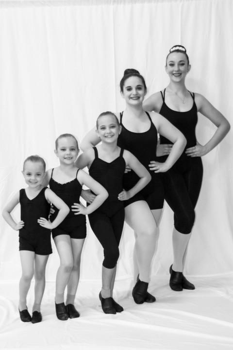 The syllabus includes lyrical and contemporary choreography as a sub-style for the older grades.