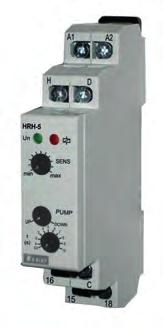 HRH-5 Electronic level relay For level monitoring P.