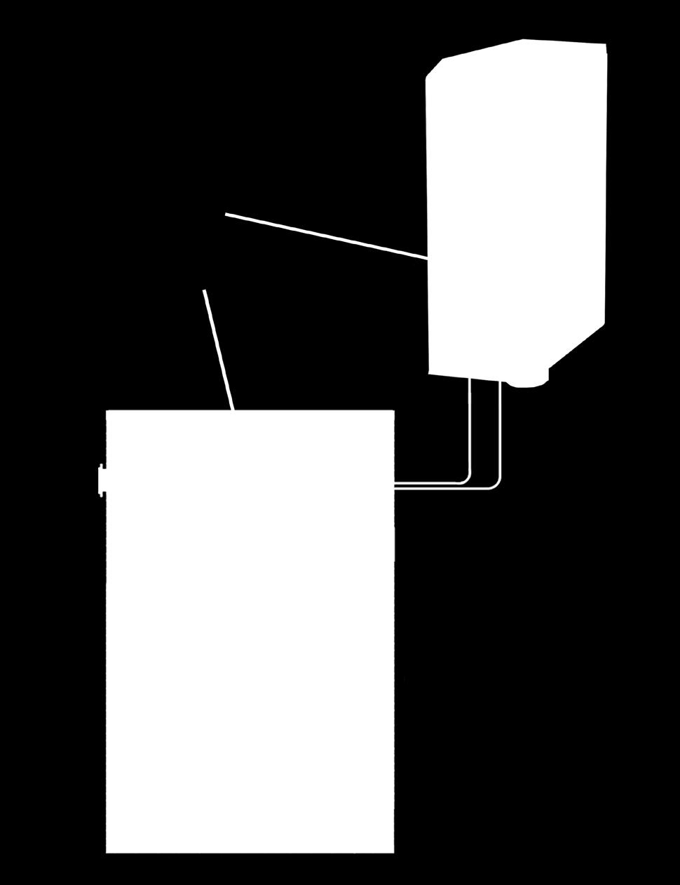 A leak in the system, through which air can diffuse, leads to a drop in pressure and subsequently a malfunction of the device.