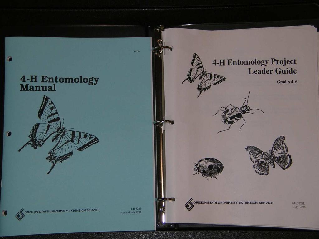 essential to the youth experience in the Oregon 4-H Entomology project.