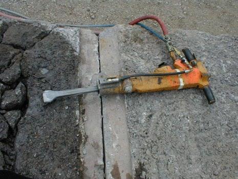 Full and proper implementation of water controls on jackhammers and other handheld powered chipping tools requires the employer to ensure that: An adequate supply of water for dust suppression is