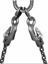PAGE 19 ALLOY CHAIN SLINGS - GRADE 80/100 Grade 80/100 Alloy Chain Slings are designated throughout the industry by the following symbols: First Symbol (Basic type) S Single Chain Sling with master &