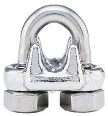 CROSBY CLIPS WARNINGS & APPLICATION INSTRUCTIONS G-450 (Red-U-Bolt ) SS-450 (316 Stainless Steel) WARNING 56 Failure to read, understand, and follow these instructions may cause death or serious
