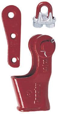 Forged: Fist Grip Clips are forged, and the entire clip is galvanized. The double saddle design eliminates the possibility of incorrect installation.