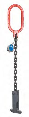 Special Lifting Gear. Grade 8. Steel Plate Lifter. RP 187 30 60 50 mm max. Art. Chain WLL Length Price ø Chain mm t mm CHF 70807 8 2,0 500 488.90 Anchor for steel plates 1 RA-8K.