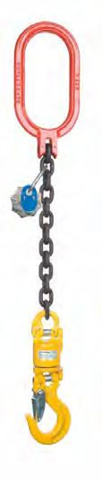 Special Lifting Gear. Grade 8. Extension of crane hook 188 Chain Slings. Accessories. Art. Chain WLL Length Price ø Chain with swivel SKLI mm t mm CHF 72301 8 2,00 500 534.