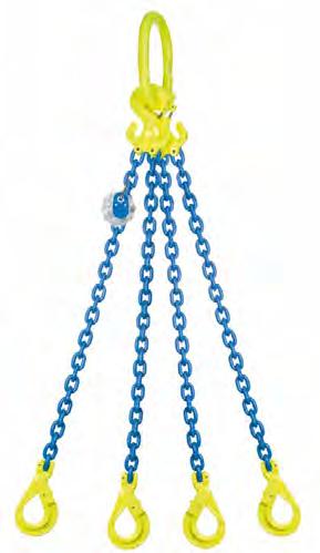 GrabIQ. Grade 10 High-quality chain sling system Robust and durable Multi-functional suspension links Easy handling 25% increase of WLL with the same weight PVS Ready 229 Chain Slings.