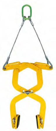 Terrier Lifting Tongs. Curbstone Tongs Adjustment of levels through adjustable bolt Art.