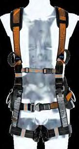 Safety Belts. CS 4. EN 358, EN 361, EN 813 Polyester chest eye, steel fixing eye, steel back eye, polyester seat belt eye.