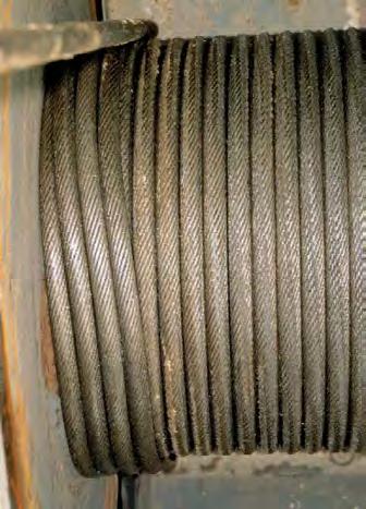 Wire Ropes. Rope Handling Multi-layer coiling The different coiling systems having regular grooves or Lebus grooves are not discussed her in detail.