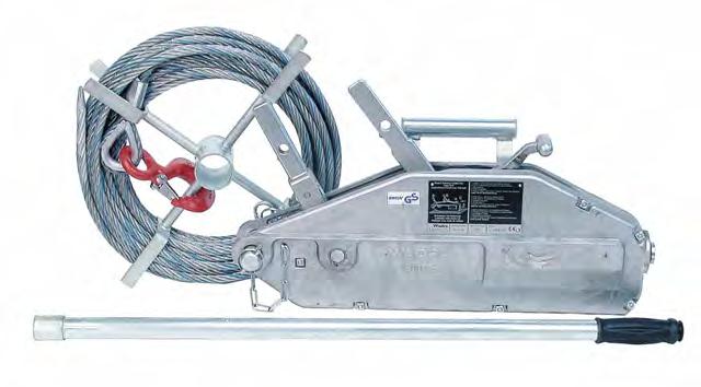 Rope Puller Device 98 Wire Rope Accessories. Tools. Habegger Rope Pullers Housing made of high-strength aluminum alloy with high coefficient of extension I rust-free I non-sensitive to impacts.