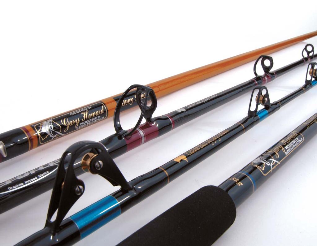 OUTDOORS NETTING ACCESSORIES S Gary Howard has more than 25 years of rod manufacturing experience and a lifetime of fishing and working with anglers.