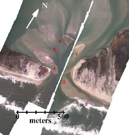 Figure 3, Photo mosaic of the inlet taken on March 10, 2013 by C. Flagg and R. Giannotti.
