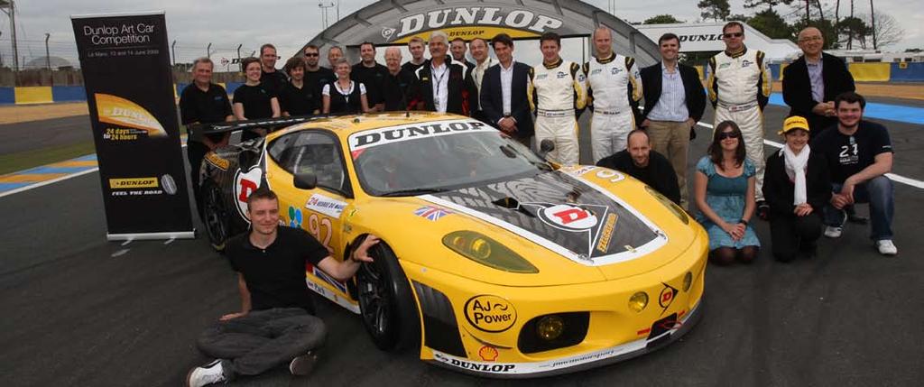 2 four wheel wheel NEWS NEWS Le MANS dunlop art car competition DACC makes huge impression at 24 Hours of Le Mans The end play of the Dunlop Art Car Competition turned out to be a massive success