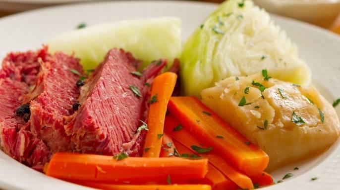 March 17 Potluck St. Paddy s Day! Join us for the March Potluck featuring Corned Beef and Cabbage. Bring a side, salad, appetizer, or dessert to share.