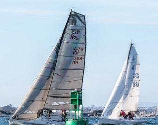 Section 7 SQUARE TOP MAINSAILS Sometimes referred to as Box Tops or Fatheads, Square Top mainsails are designed as high aspect foils.