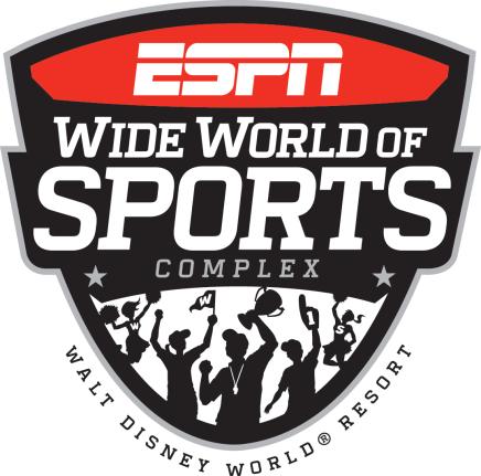 Tournament Entry Includes ALL GAMES PLAYED AT ESPN WIDE WORLD OF SPORTS CHAMPIONSHIP T-SHIRTS FOR ALL ATHLETES AND