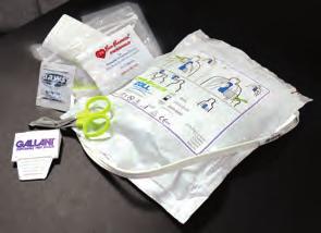 A rescue accessory package attached to every CPR-D-padz that contains items critical to a successful rescue.