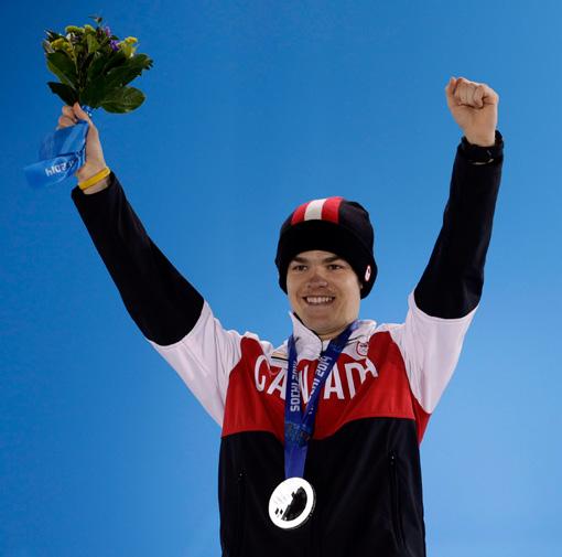 FREESTYLE SKIING TRIVIA HIGHLIGHTS CANADIAN OLYMPIC ACTIVITY CHALLENGE - FREESTYLE SKIING ACTIVITIES Alexandre Bilodeau became the first freestyle skier to defend his Olympic gold in 2014.