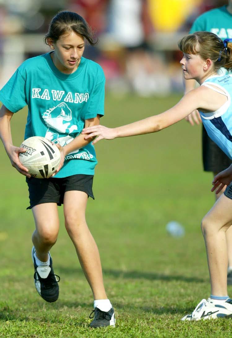 Playing for Life Touch Football Touch Football basic skills Effecting a touch A touch is defined as contact on any part of the body between a player in possession of the ball and a defending player.