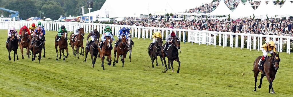 CONTENTS Above: Lady Aurelia blitzes the best two-year-old fillies in Europe in the 2016 Queen Mary Stakes, a seventh Royal Ascot winner for Wesley Ward.