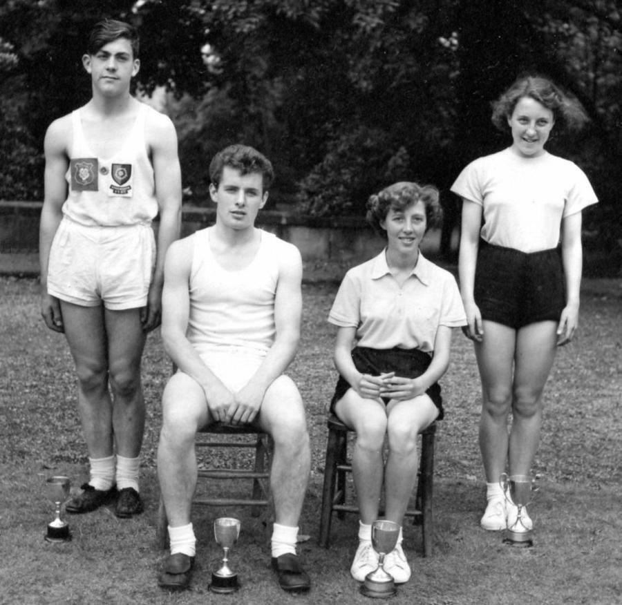 Sports Day 1953 The 1953 School Sports were held on the 15th July. Eight new records were set up, viz Pat Brooke and M. Hepworth tied for 1st place in the Junior ' 80 yds.; Time 10.2 secs. A.
