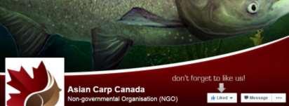): Hosted and archived 5 Asian carp webinars (attended by >400 people) Maintain an Asian Carp