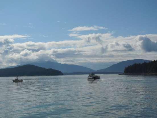 Heading for the Lynn Canal with