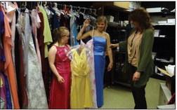 musical and theatrical departments have also used items from Patty s Closet for productions. Most items are recycled and reused, she said.