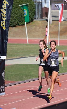 Athletics Last Saturday Valerie Almanza competed in the elite Footlocker West Regional Cross Championships at M Sac which hosted the top runners