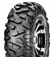 ATV UTILITY ATV UTILITY BLUE GROOVE HARD-PACK INTERMEDIATE LOOSE LOAM SANDMUD M917M918 BIGHORN RADIAL CONSTRUCTION OFFERS A SIGNIFI- CANTLY SMOOTHER RIDE OVER ROUGH TRAILS EXTRA LUGS ON THE SHOULDER